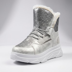 2201-2 Silver Дамски боти