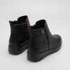6018-2 Black Дамски боти от естествена кожа