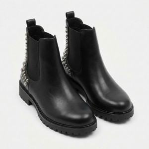 0325 Black Дамски боти