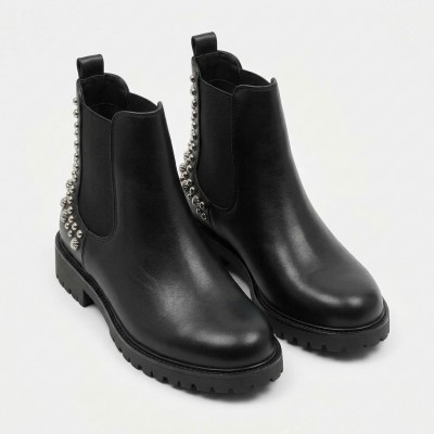 0325 Black Дамски боти
