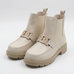 B1036-2 Beige Дамски боти