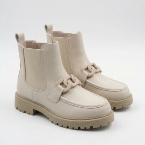 B1036-2 Beige Дамски боти