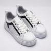01-1 White/Black/White Дамски маратонки