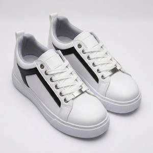 01-1 White/Black/White Дамски маратонки
