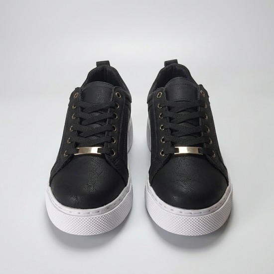 01-1 Black/White Дамски маратонки