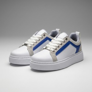 01-1 White/Blue Дамски маратонки