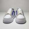 01-1 White/Blue Дамски маратонки