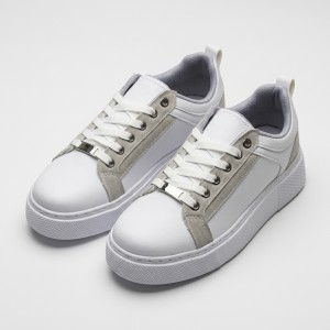 01-1 White/Grey Дамски маратонки