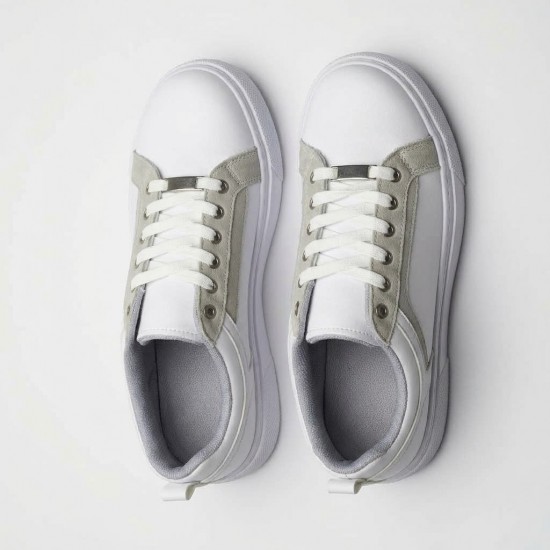 01-1 White/Grey Дамски маратонки