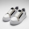 01-2 White/Navy Мъжки маратонки