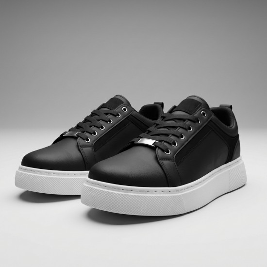 01-2 Black/White Мъжки маратонки