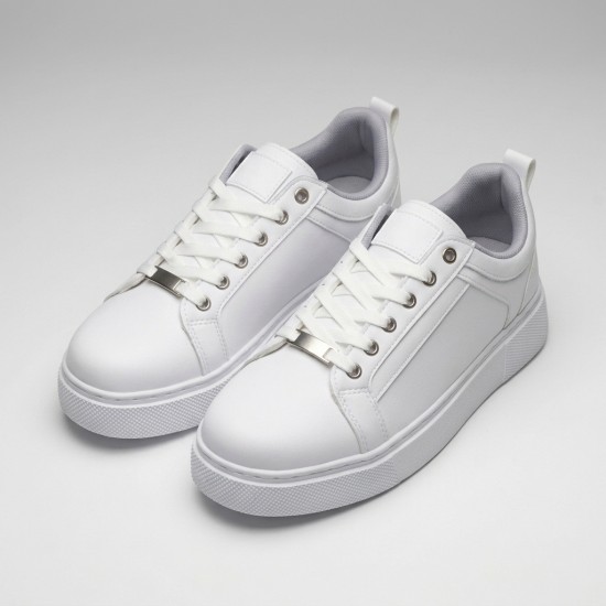 01-2 White/White Мъжки маратонки