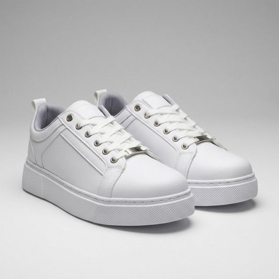 01-2 White/White Мъжки маратонки