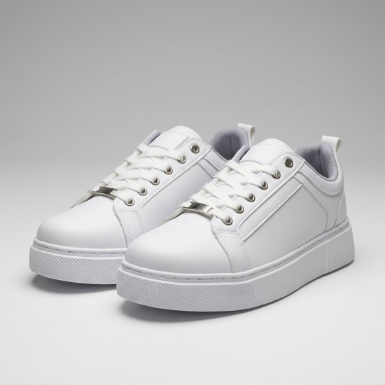 01-2 White/White Мъжки маратонки