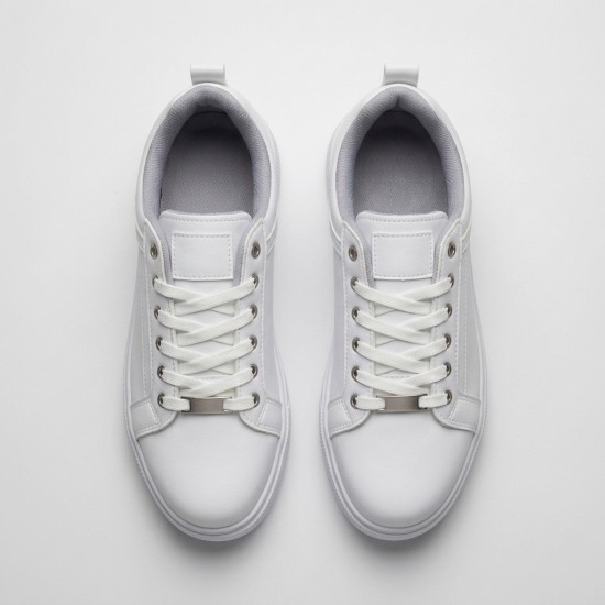 01-2 White/White Мъжки маратонки