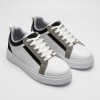 01-2 White/Grey/Black Мъжки маратонки