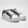 01-2 White/Grey/Black Мъжки маратонки