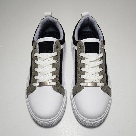 01-2 White/Grey/Black Мъжки маратонки