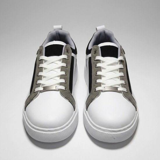 01-2 White/Grey/Black Мъжки маратонки