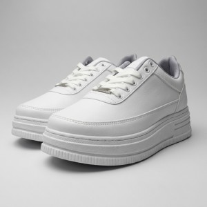 01-3 White/White Мъжки маратонки