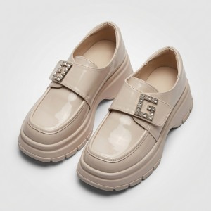 A5905-2 Beige Дамски ежедневни обувки