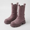0118-7 Purple Дамски боти