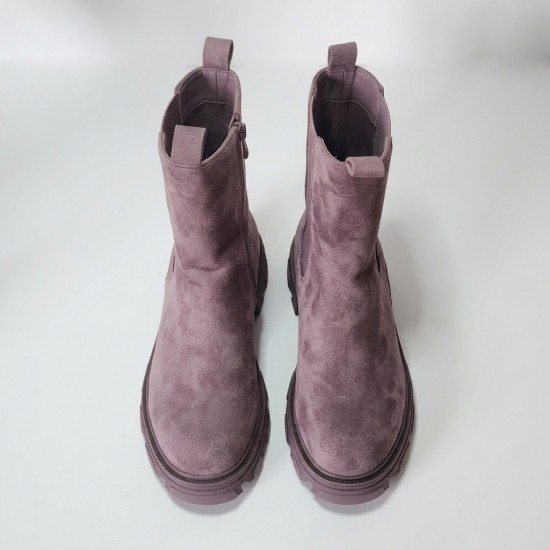 0118-7 Purple Дамски боти