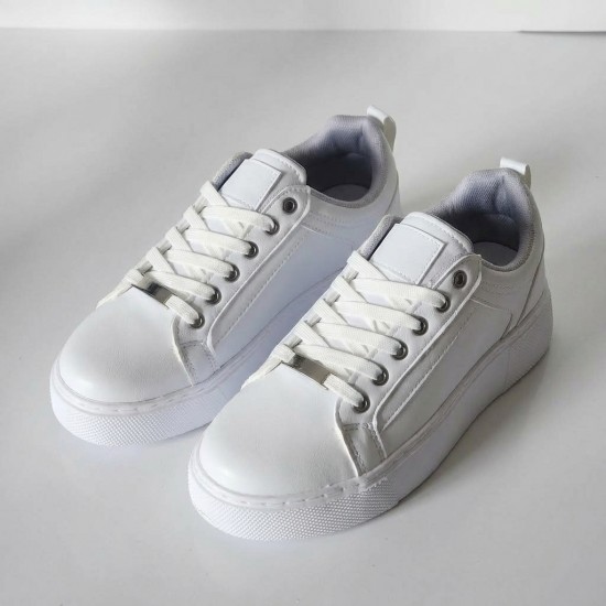 01-1 White/White Дамски маратонки
