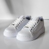 01-1 White/White Дамски маратонки