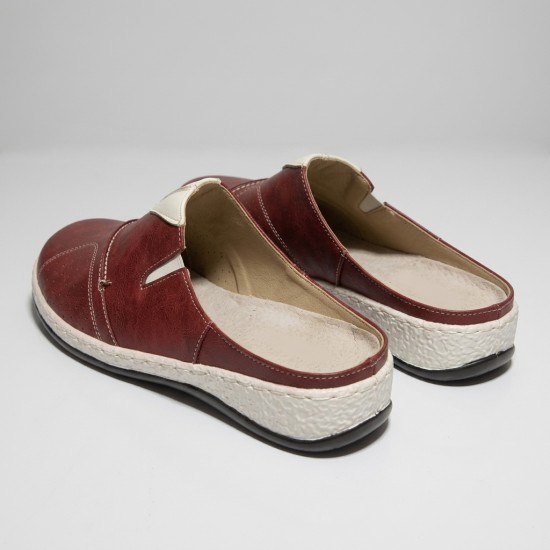 9766-3 Red Дамски чехли