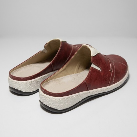 9766-3 Red Дамски чехли