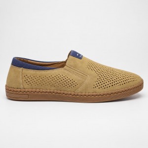 E9619-3 Brown Мъжки летни обувки