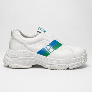 ID White Мъжки маратонки от естествена кожа