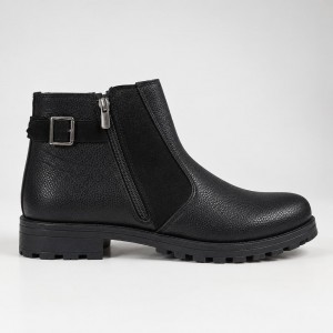 680011 Black Мъжки боти