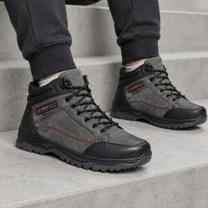 M8119-6 Grey Мъжки боти