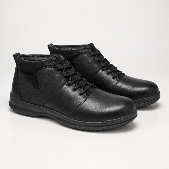 9987-1 Black Мъжки боти