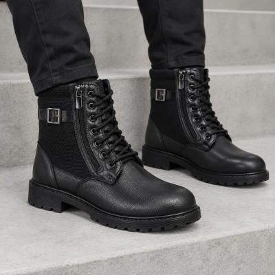 681031 Black Мъжки боти
