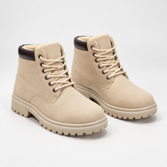 VS2417C Beige Дамски боти