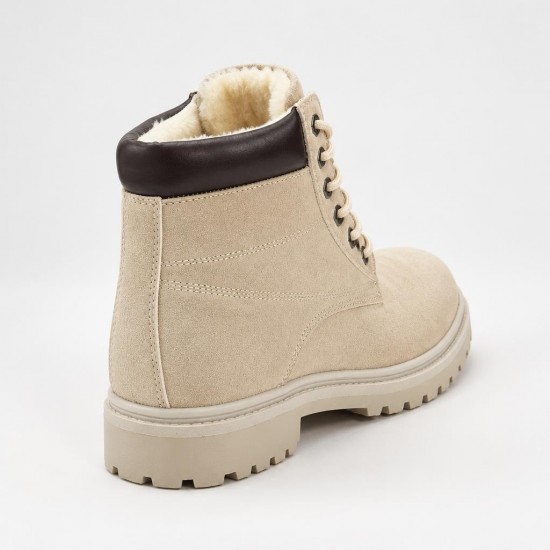 VS2417C Beige Дамски боти