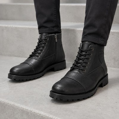 680015 Black Мъжки боти