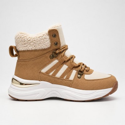 Y-123 Beige Дамски боти