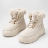 B23 Beige Дамски боти