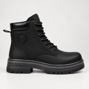 D9612D Black Мъжки боти