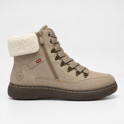 B3081-2 Khaki Дамски боти