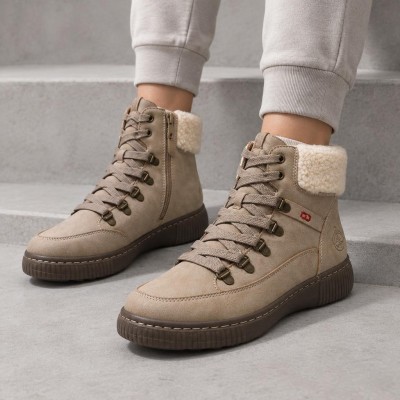 B3081-2 Khaki Дамски боти