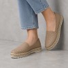 T 31 Khaki Дамски летни обувки от естествена кожа