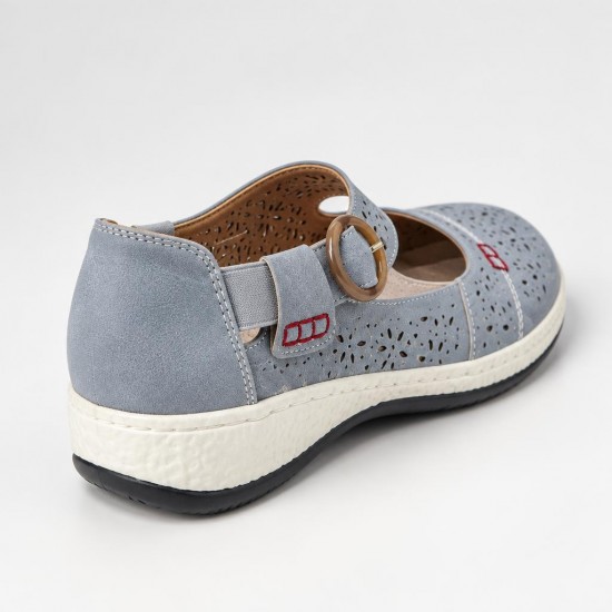9772-4 Blue Дамски летни обувки