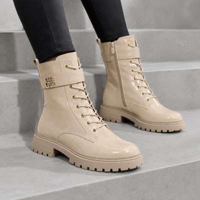 88198-2 Beige Дамски боти