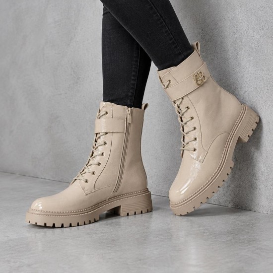 88198-2 Beige Дамски боти