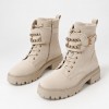 B9222 Beige Дамски боти